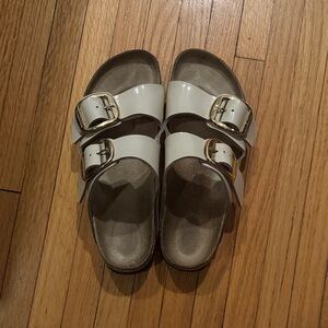 Birkenstock Women's White Sandals